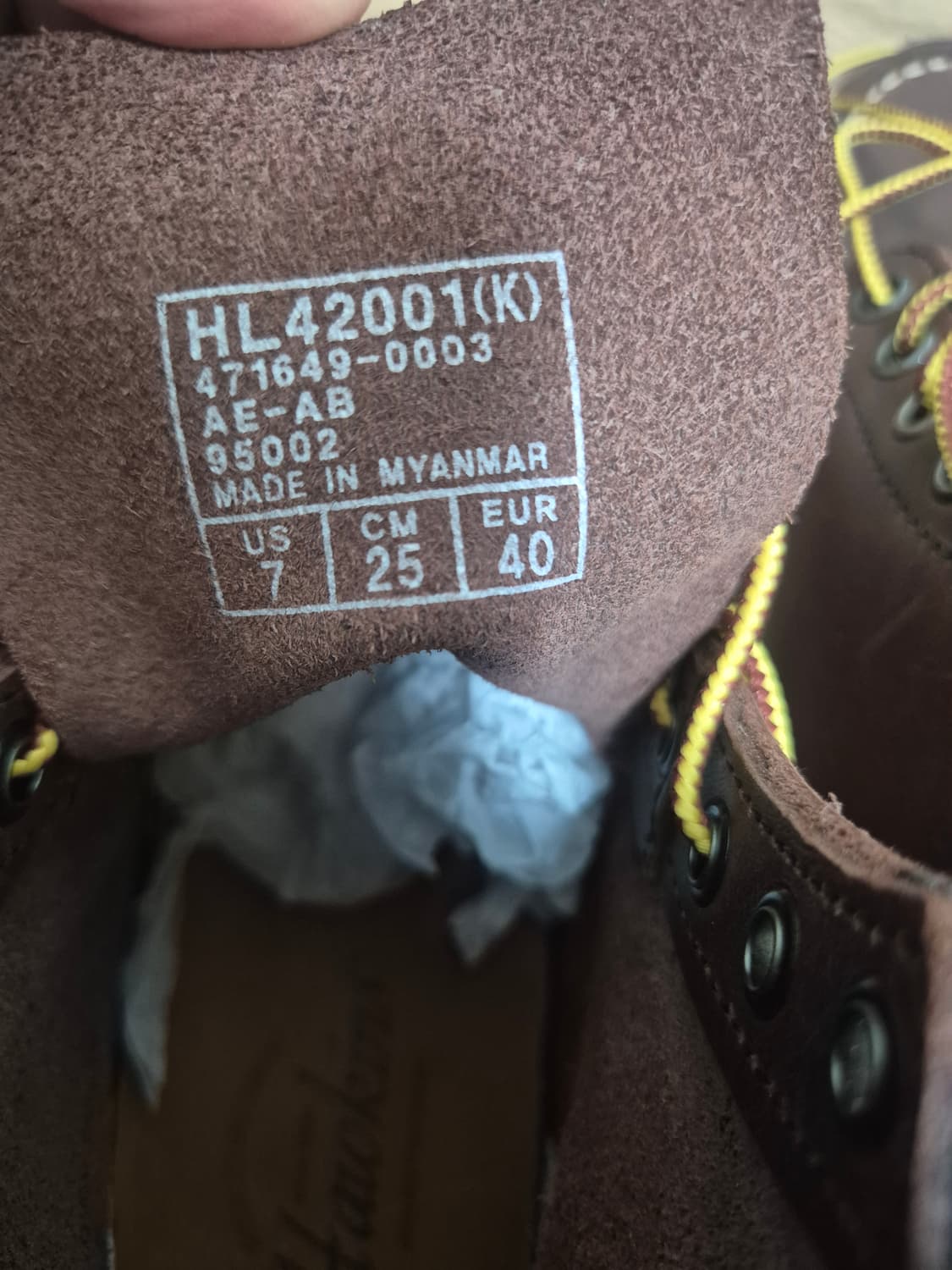 호킨스 워커 부츠 새상품 250mm 상품이미지4