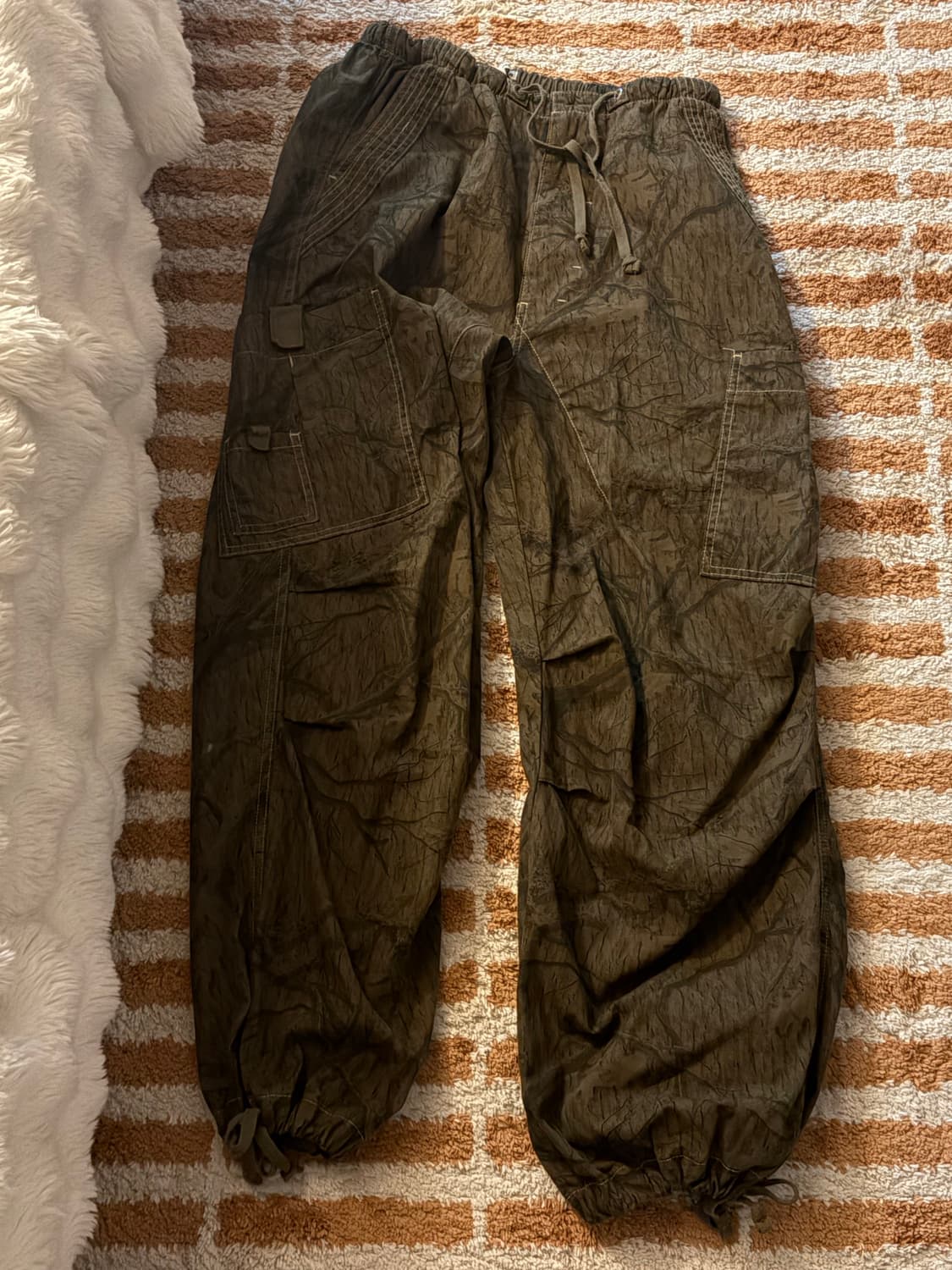 Jaded London 포레스트 카모 파라슈트 팬츠 S사이즈 상품이미지3
