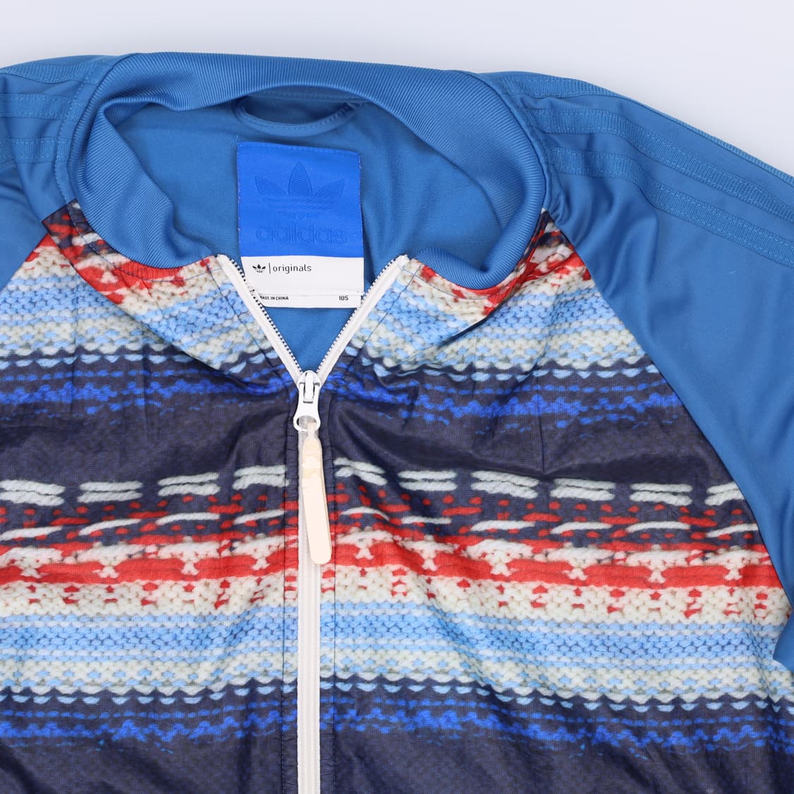 105 아디다스 니트 프린팅 집업 자켓 0326J 상품이미지2