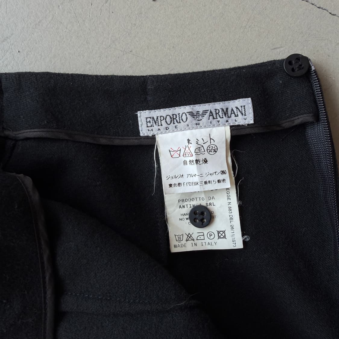 엠포리오 아르마니 울 스커트 상품이미지5