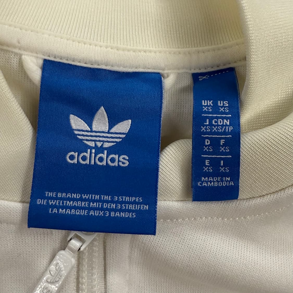 아디다스 화이트 블랙 흰검 퍼플 디테일 레알 마드리드 져지 트랙탑  상품이미지5