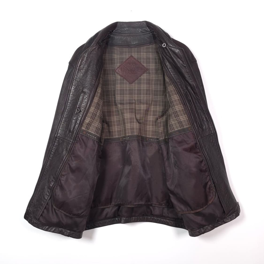 인디안 리얼 양가죽 클래식 블루종 자켓 95 상품이미지5