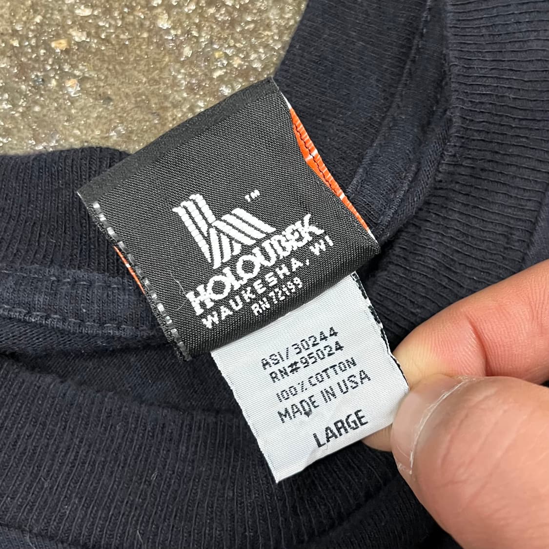 00s 할리데이비슨 플레임 프린팅 롱슬리브 (100) 상품이미지5