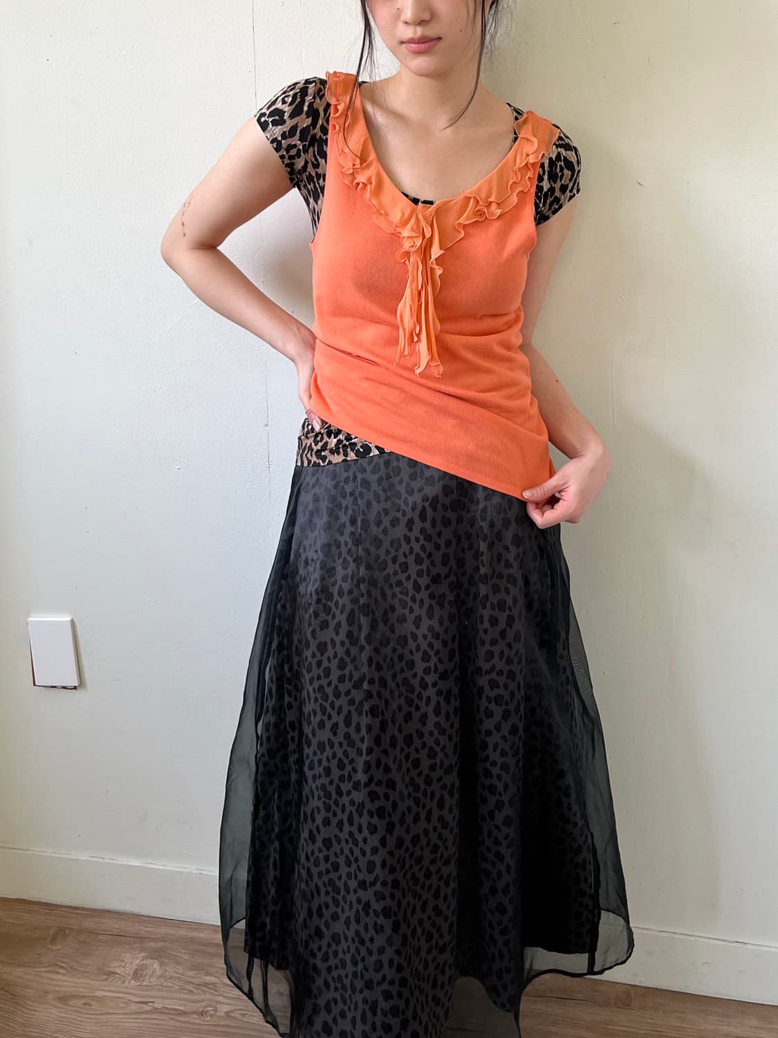 EPOCA 오렌지 슬리브리스 상품이미지7