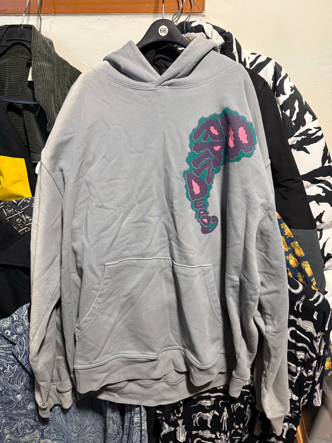 브레인데드 후드 그레이 xl 상품이미지1