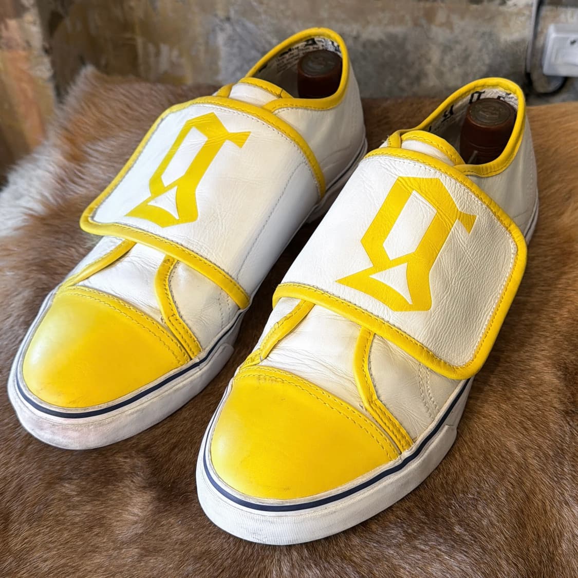 존갈리아노 레더 벨크로 스니커즈 상품이미지4