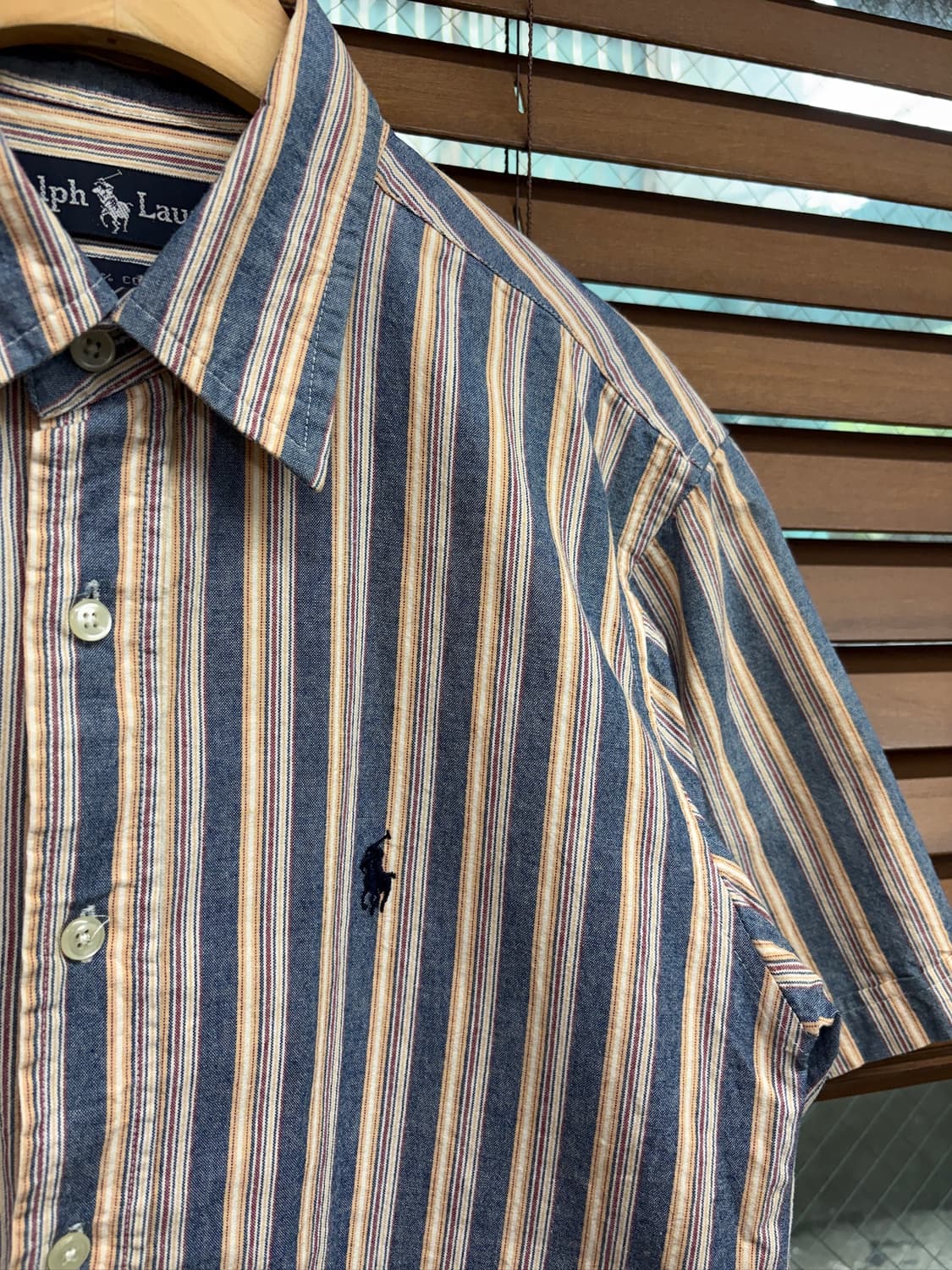 Polo Ralph Lauren 폴로 랄프 로렌 스트라이프 반팔 셔츠 상품이미지5