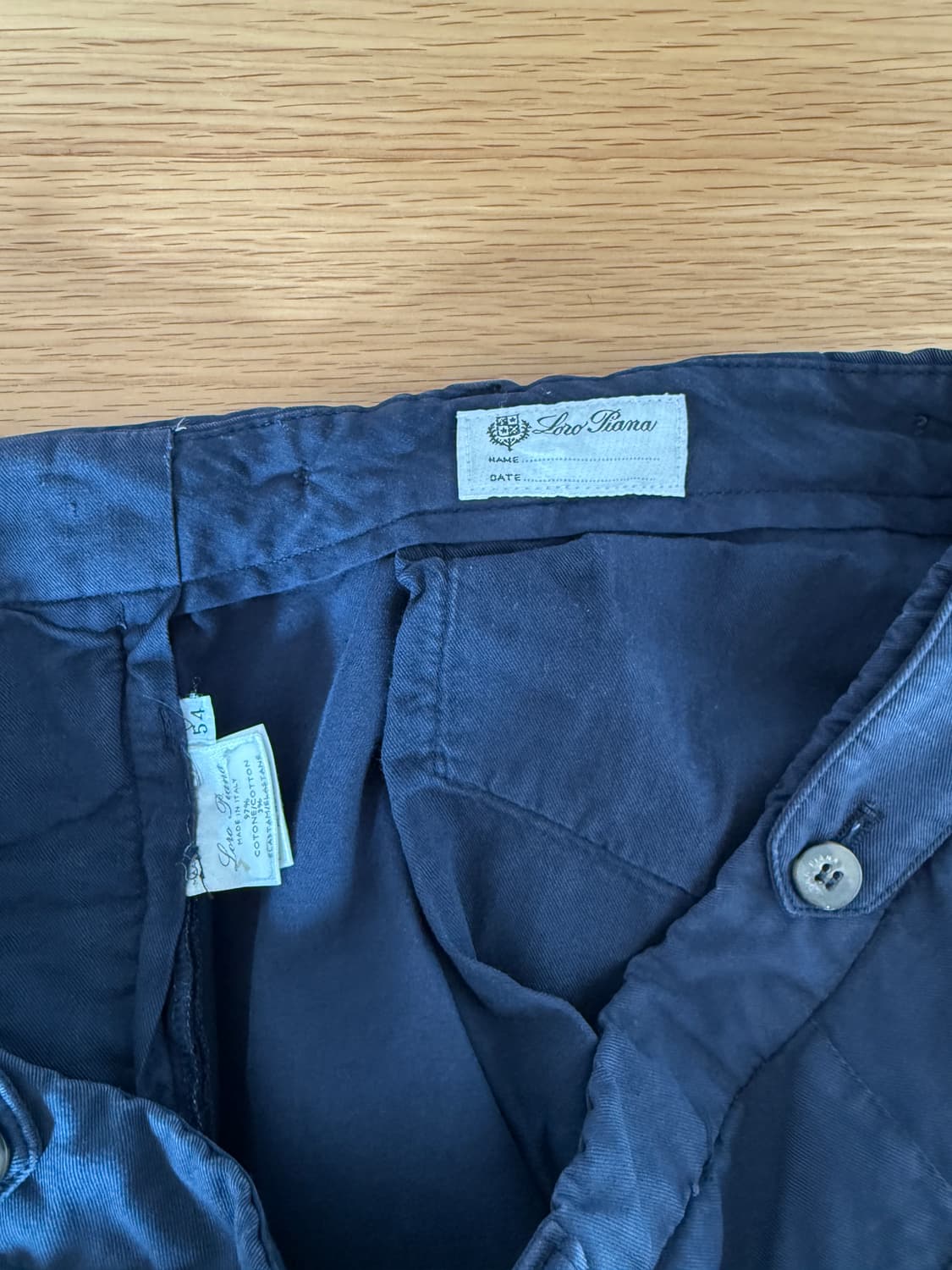 로로피아나(Loro Piana) 코튼 팬츠(ITALY) 상품이미지6