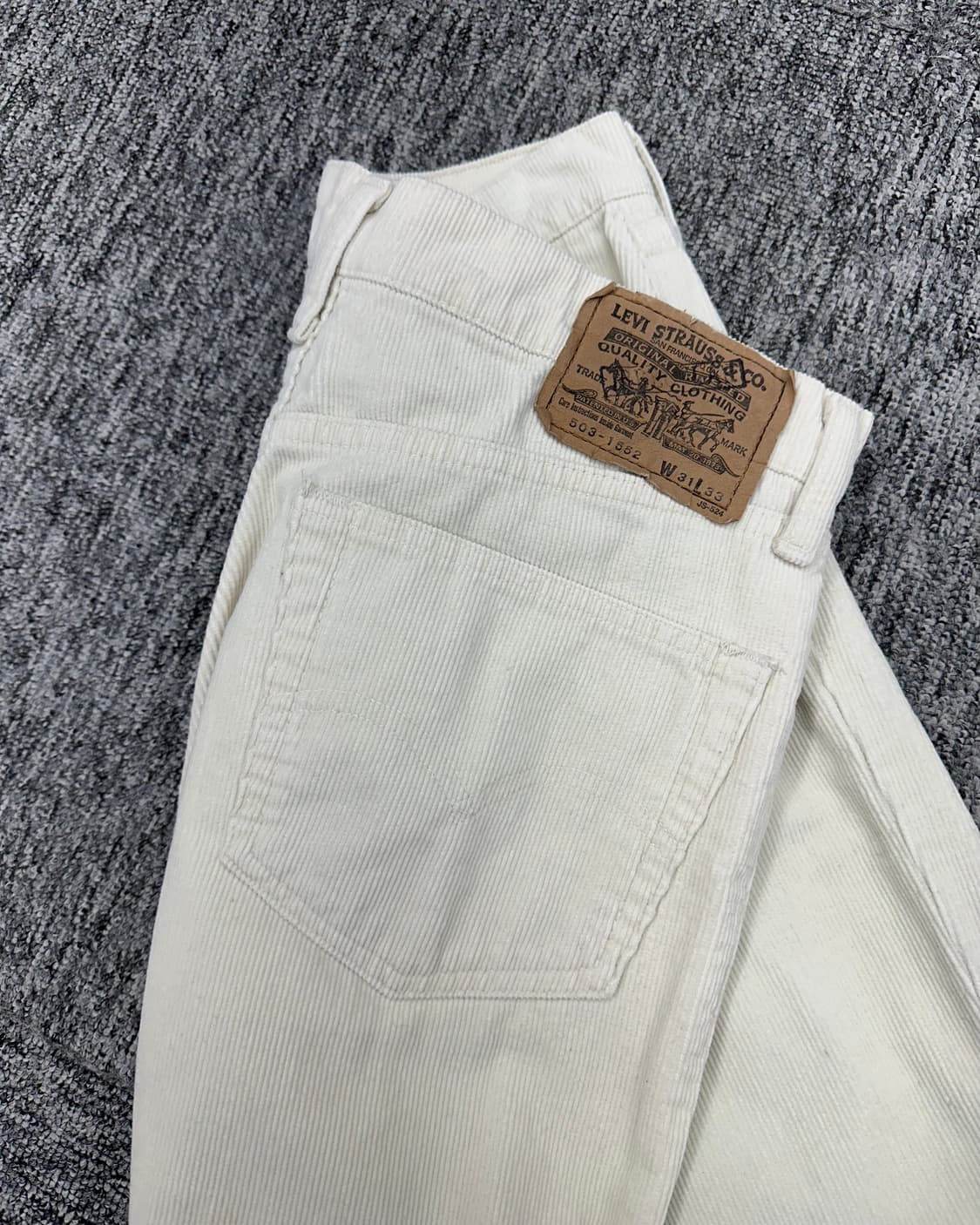 (허단38)90'S 리바이스 503-1552 골덴팬츠-M1602 상품이미지4