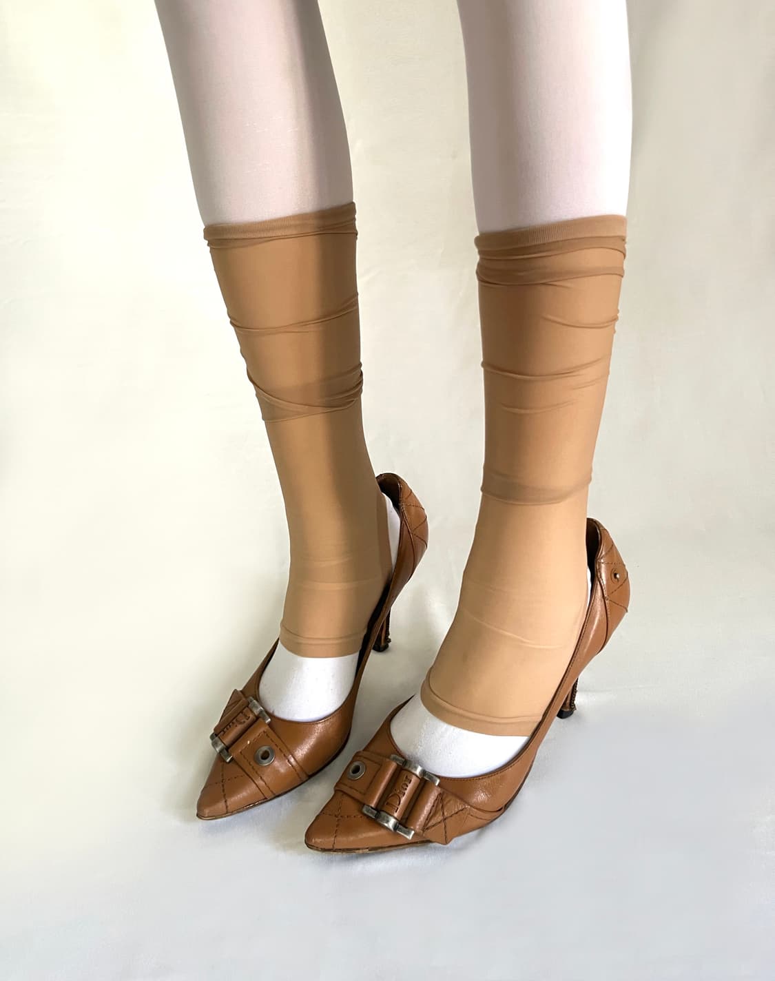 Dior 00s 디올 빈티지 버클 힐 상품이미지4