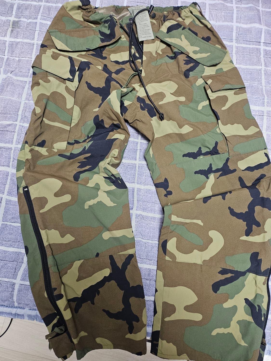 밀러터리 카모 나일론 팬츠 30-32사이즈 상품이미지1