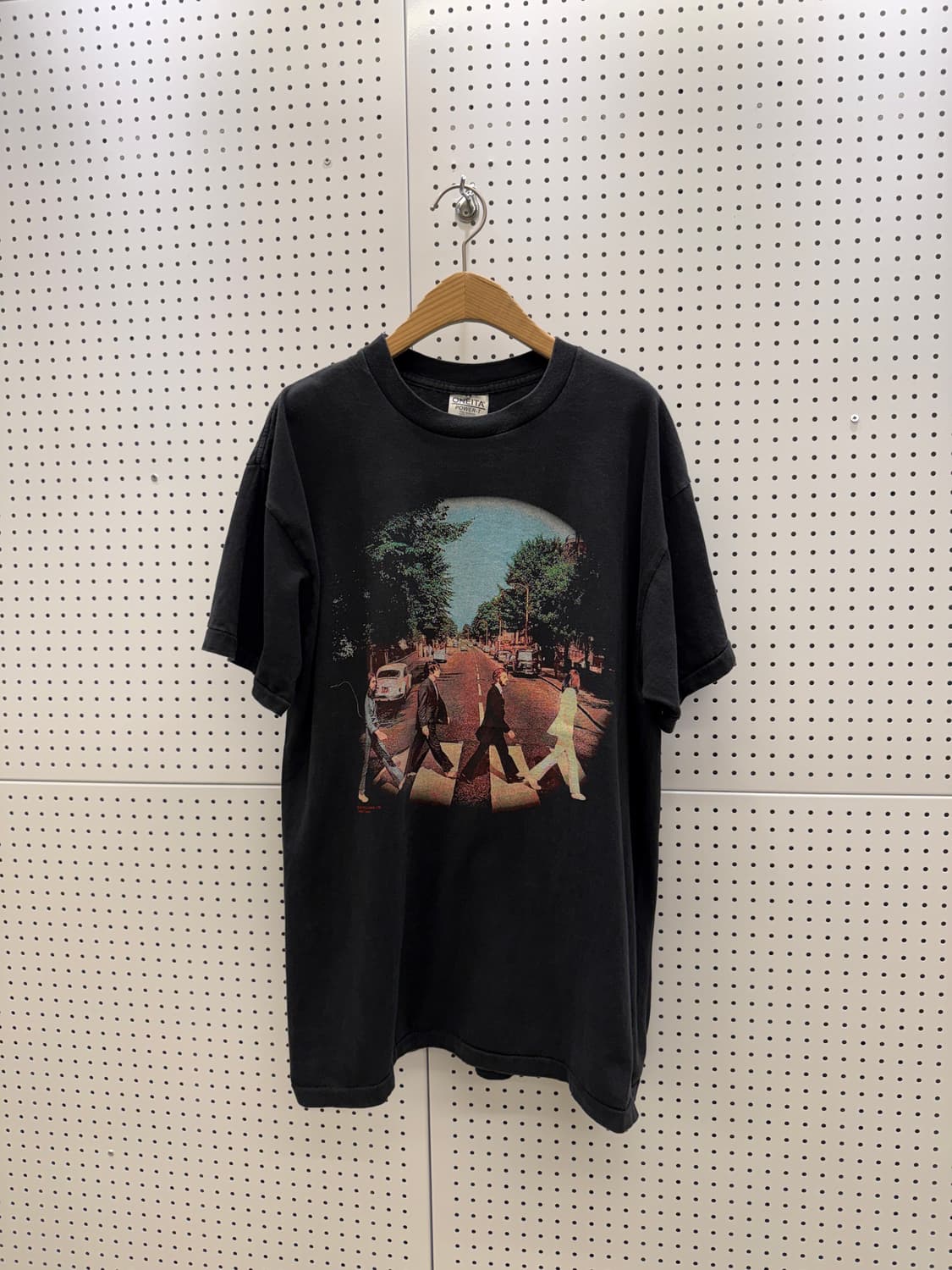 빈티지 비틀즈 앨범 프린팅 반팔 티셔츠 U1396 상품이미지2