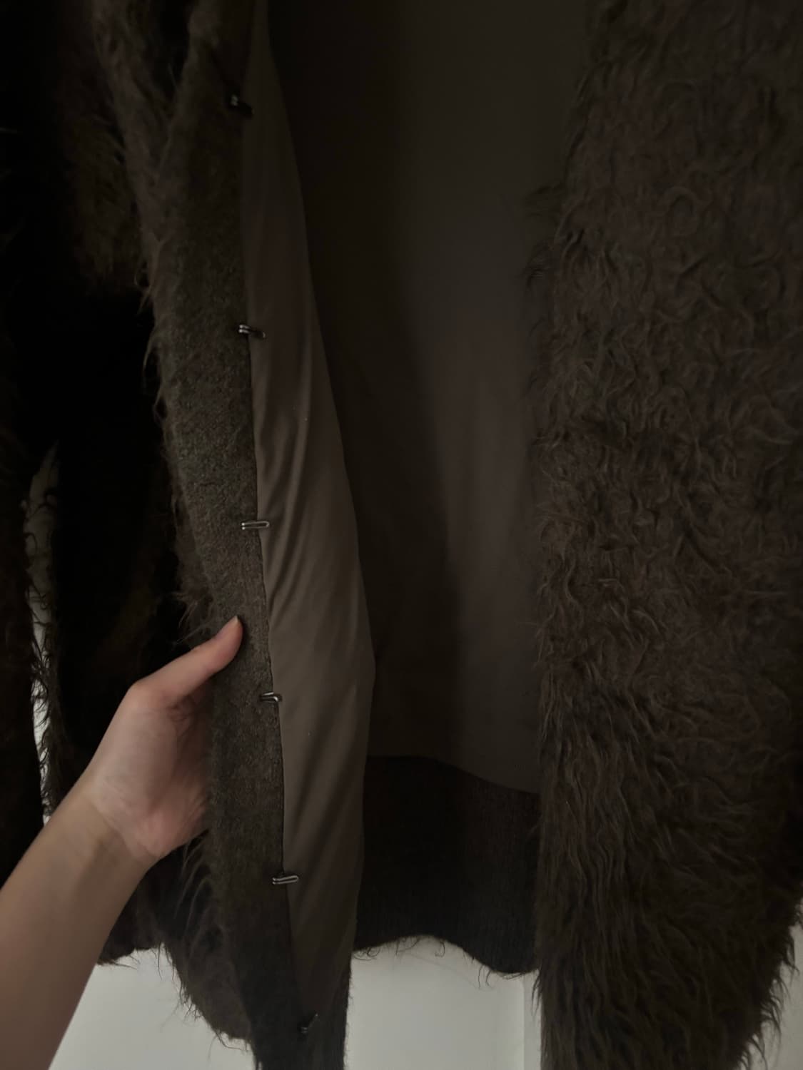 PERVERZE 퍼버즈 브라운 가디건 상품이미지4