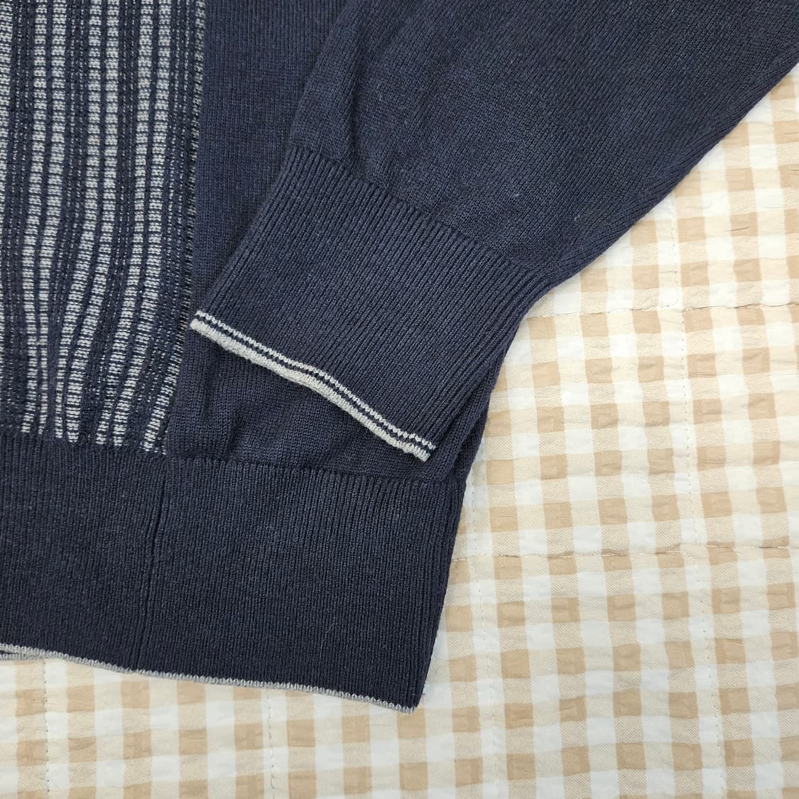 바나나리퍼블릭 면니트 브이넥 가디건 남자100 상품이미지4