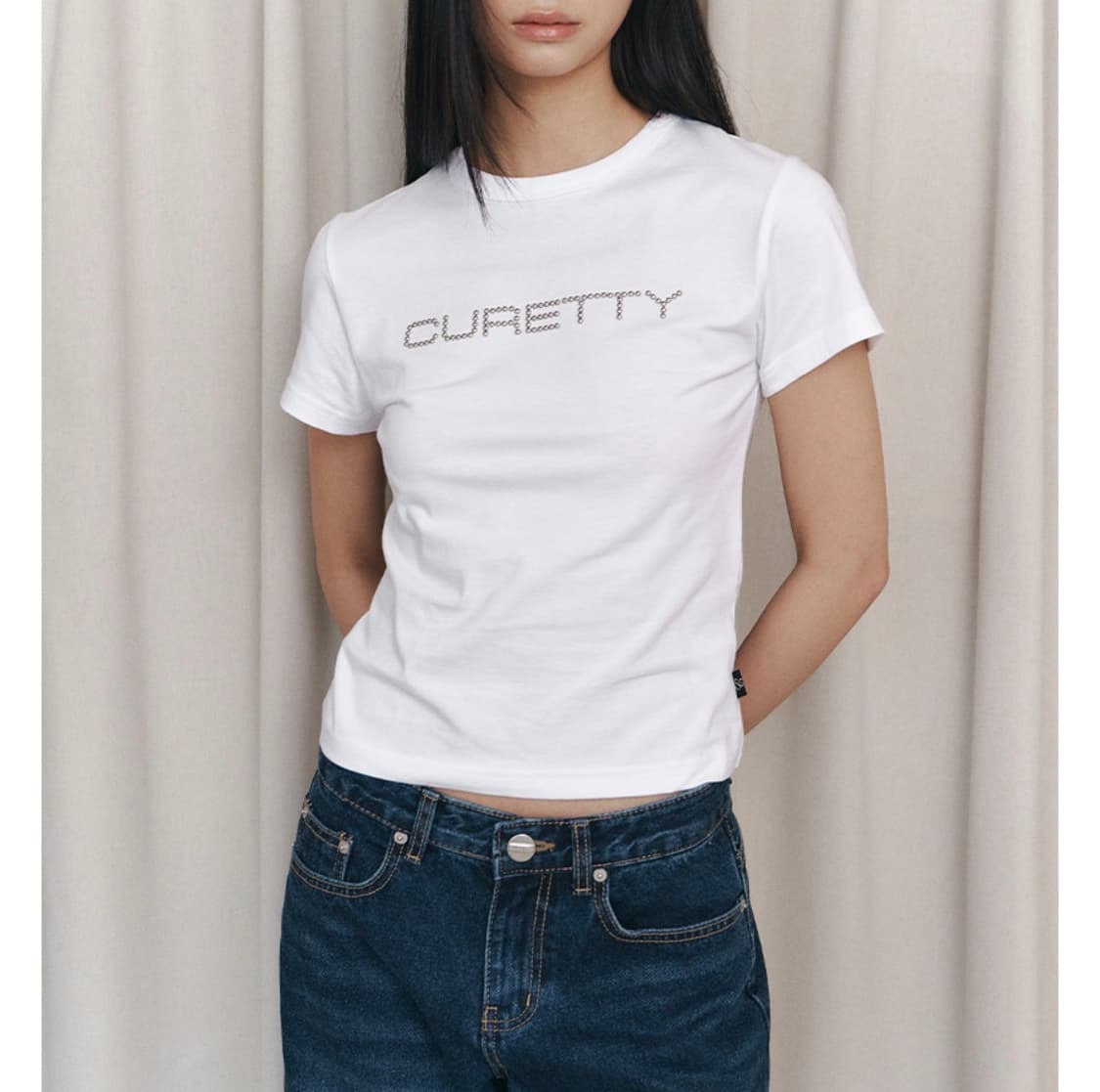 큐리티 C LOGO CONVEX T-SHIRT 상품이미지1
