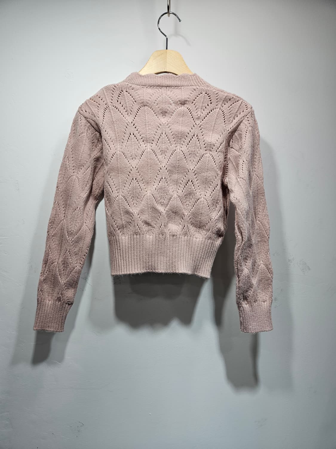 무자크 딸기우유 브이넥 가디건  상품이미지8