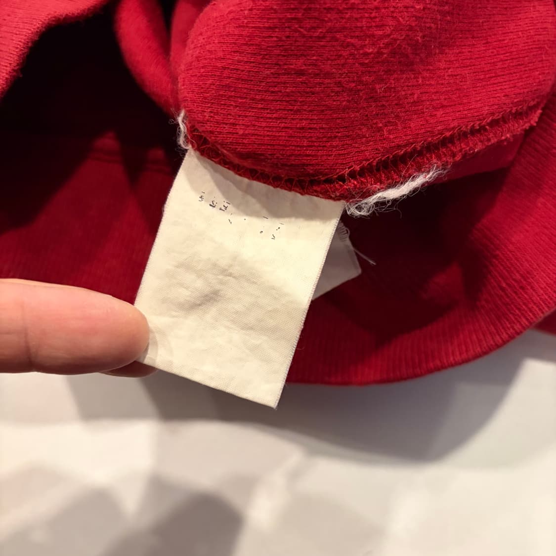 [S] 폴로 랄프로렌 레드 스웻 후드 집업 D254 상품이미지8