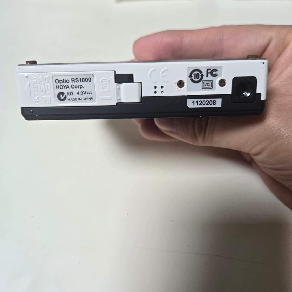 펜탁스 옵티오 RS1000 화이트 빈티지 디카 상품이미지7