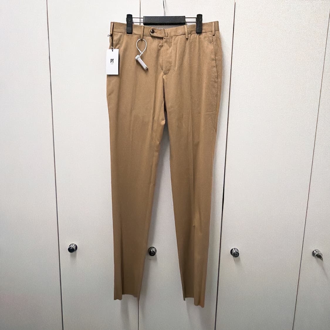 (정품/새상품) PT TORINO 남성 베이지 슬림핏 팬츠 상품이미지1