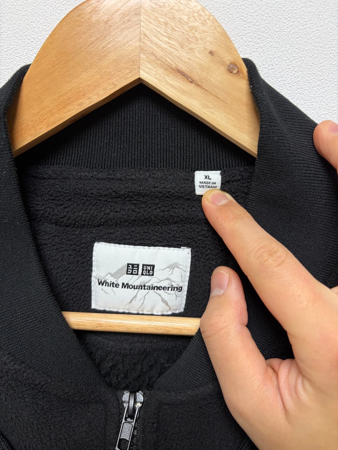 유니클로 화이트마운티니어링 플리스 자켓 상품이미지2