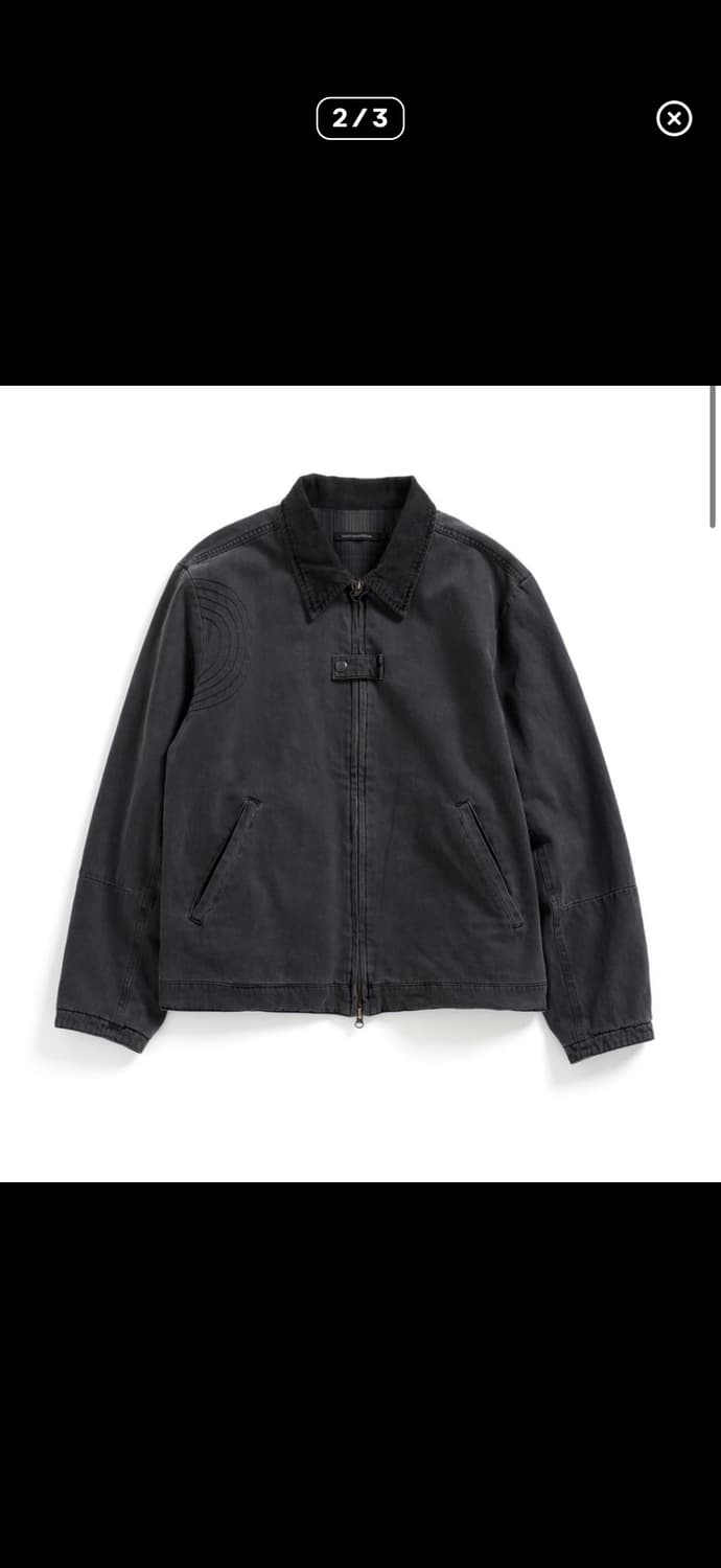 헤칭룸 데님 워크 자켓 차콜 색상 4사이즈 상품이미지1