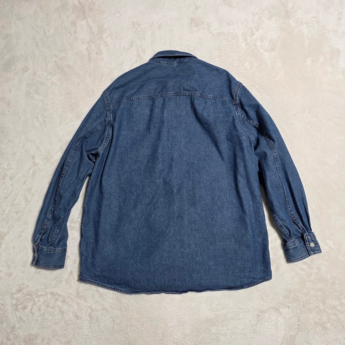 (L)GU 데님 셔츠  상품이미지3