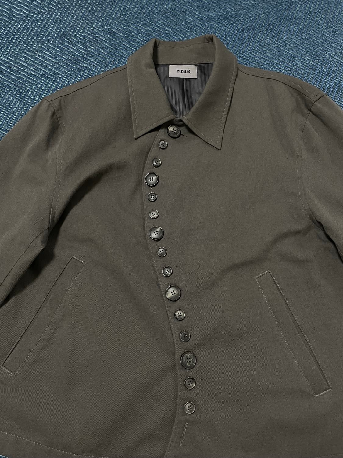 요석 S 자켓 그레이 1사이즈 상품이미지1