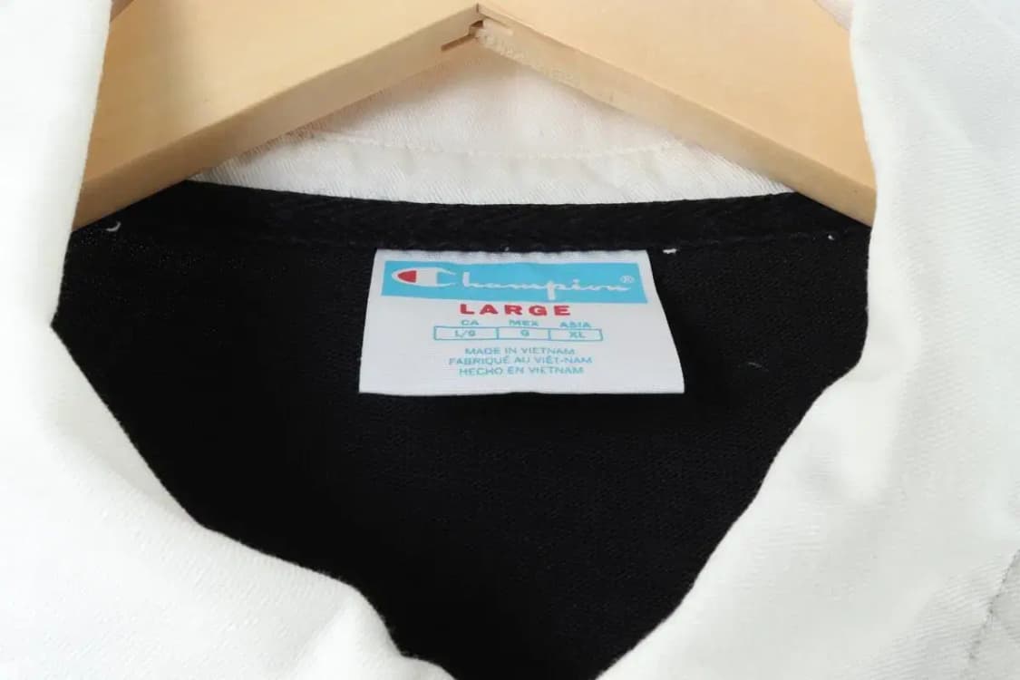 (XXL) 챔피온 카라 긴팔티셔츠 사용감 면 올드스쿨 블랙 EO빈티지 상품이미지5