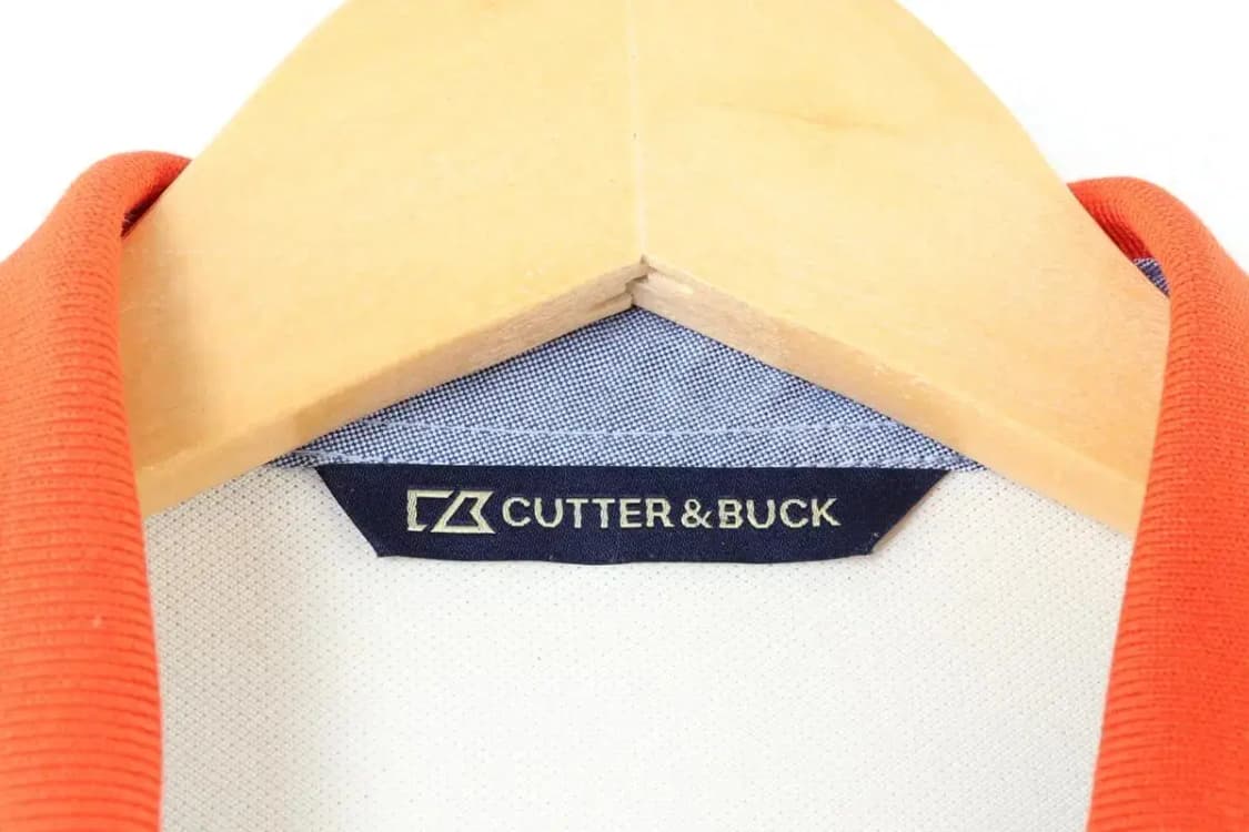 W(L) 커터앤벅 카라 긴팔티셔츠 스트라이프 주황 EO빈티지 상품이미지5