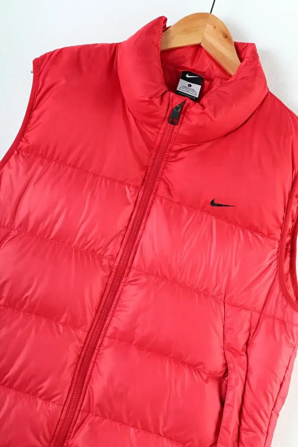 (L) 나이키 베스트 패딩조끼 레드 베이직 올드스쿨-96A4 상품이미지1