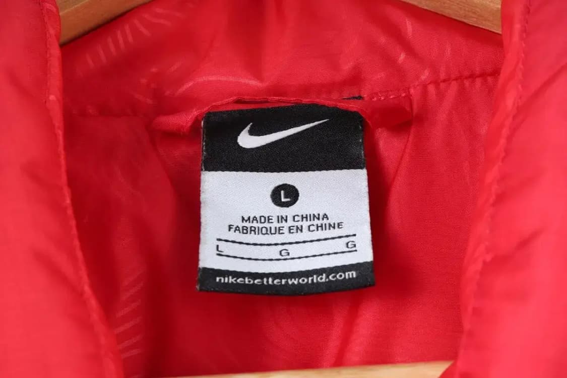 (L) 나이키 베스트 패딩조끼 레드 베이직 올드스쿨-96A4 상품이미지5