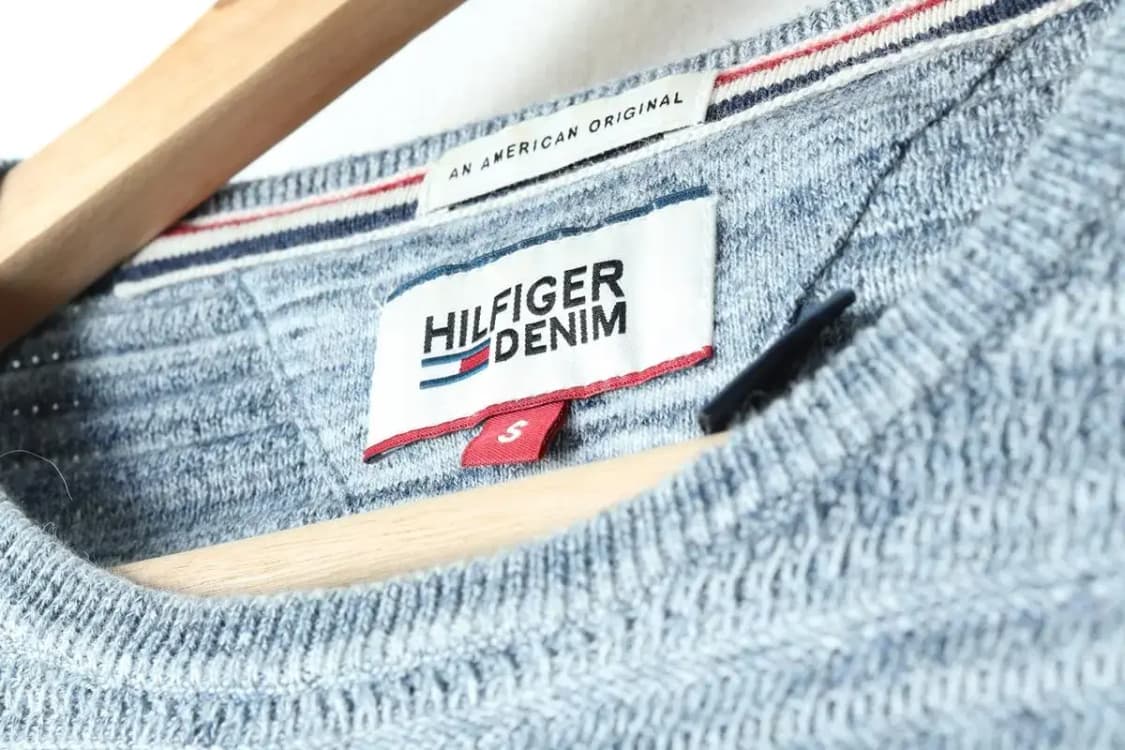 (S) 타미힐피거 니트 네이비 유니크 올드스쿨-9913 상품이미지2