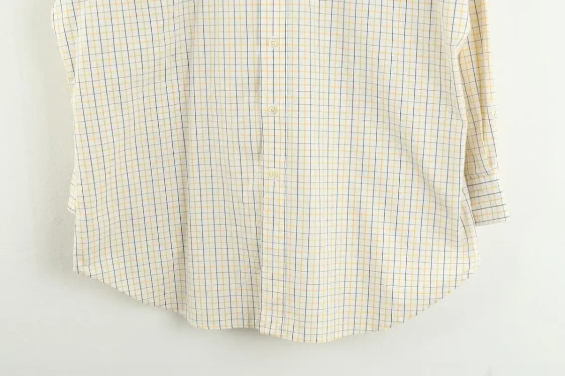 (XXL) 폴로 랄프로렌 셔츠 남방 체크 면 올드스쿨 빅사이즈-A214 상품이미지4