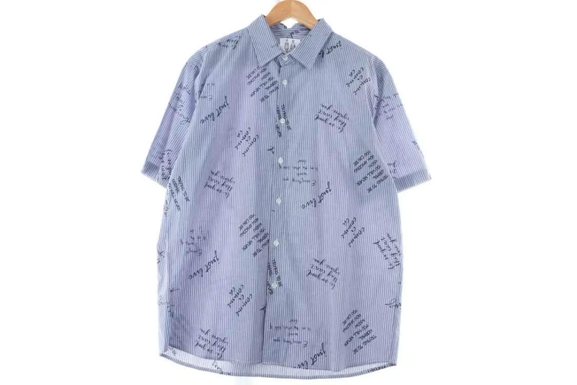 (XL) 브랜드빈티지 반팔셔츠 남방 얇은 경량 아메카지-CE9F 상품이미지2