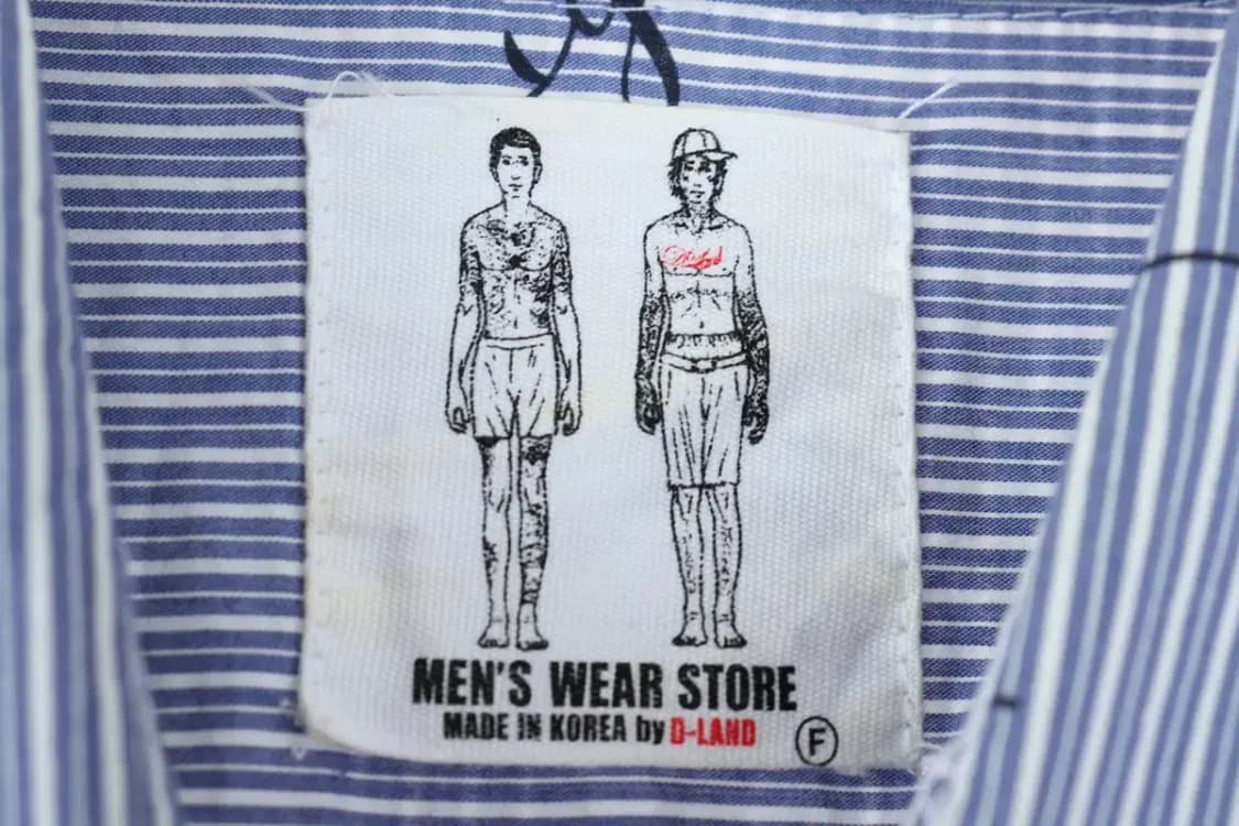 (XL) 브랜드빈티지 반팔셔츠 남방 얇은 경량 아메카지-CE9F 상품이미지5