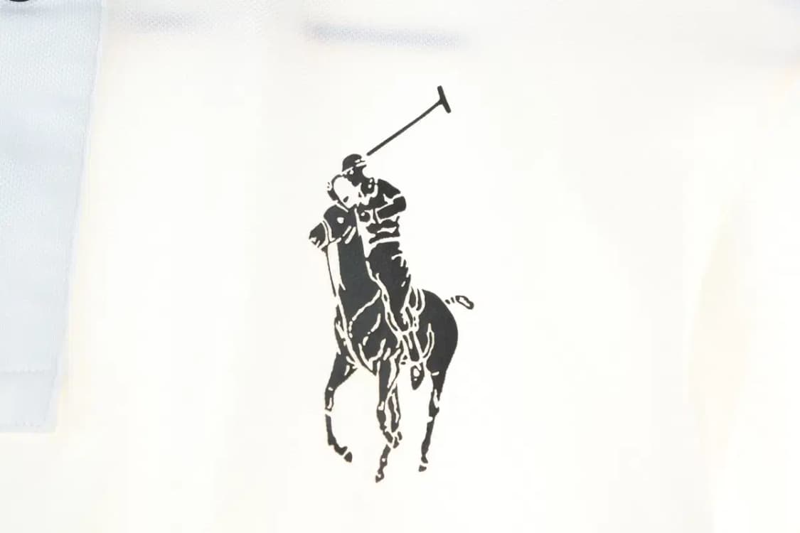 W(S) 폴로 랄프로렌 반팔 카라 티셔츠 검흰 폴리 럭비-CF73 상품이미지7