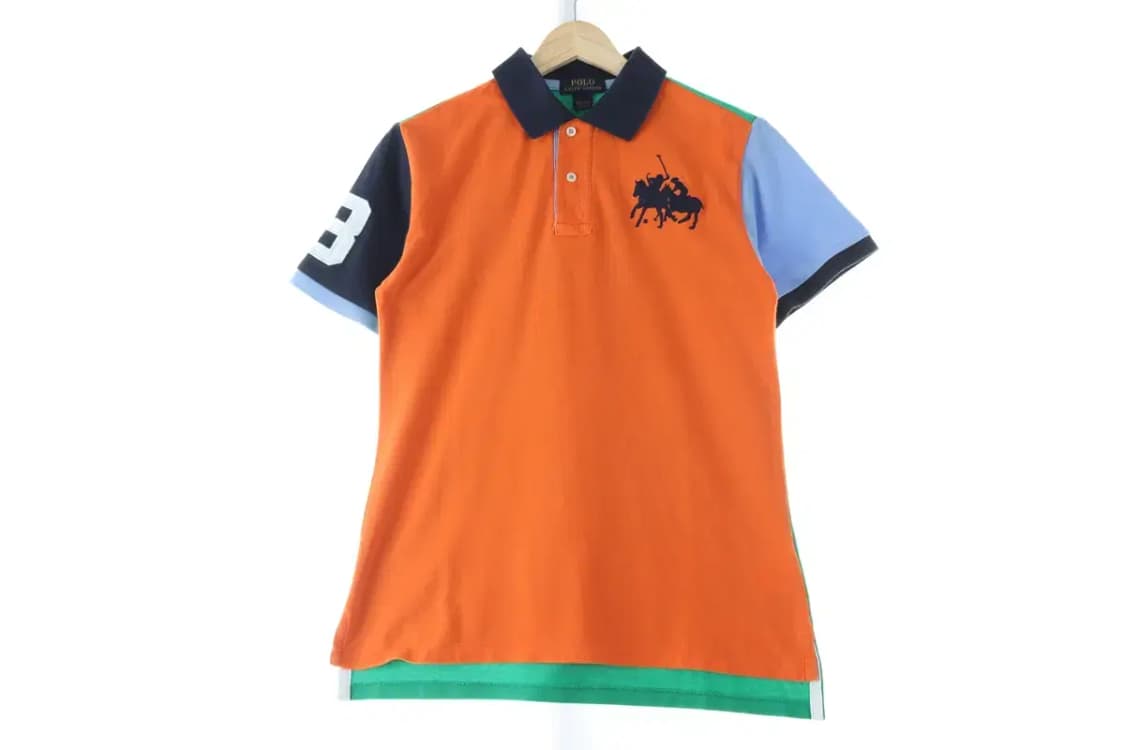 W(S) 폴로 랄프로렌 반팔 카라 티셔츠 컬러믹스 빅포니-CF85 상품이미지2