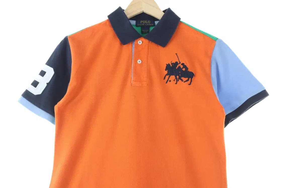 W(S) 폴로 랄프로렌 반팔 카라 티셔츠 컬러믹스 빅포니-CF85 상품이미지3