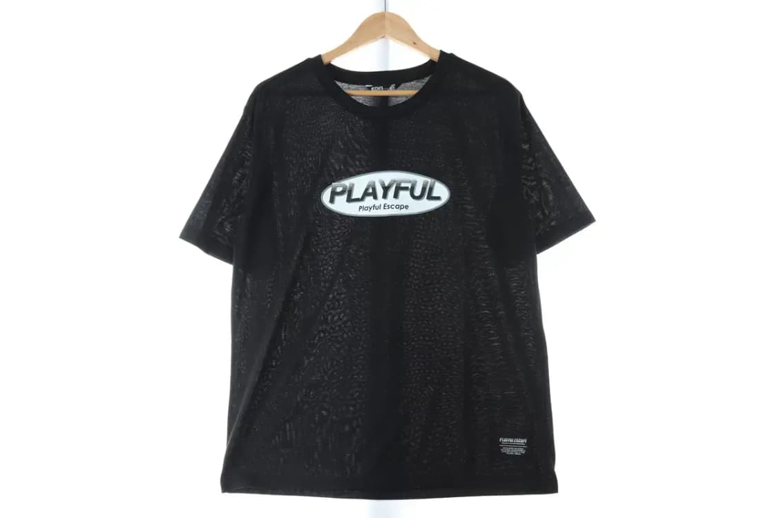 (XL) 브랜드빈티지 반팔 티셔츠 블랙 올드스쿨 기본핏-D0ED 상품이미지2