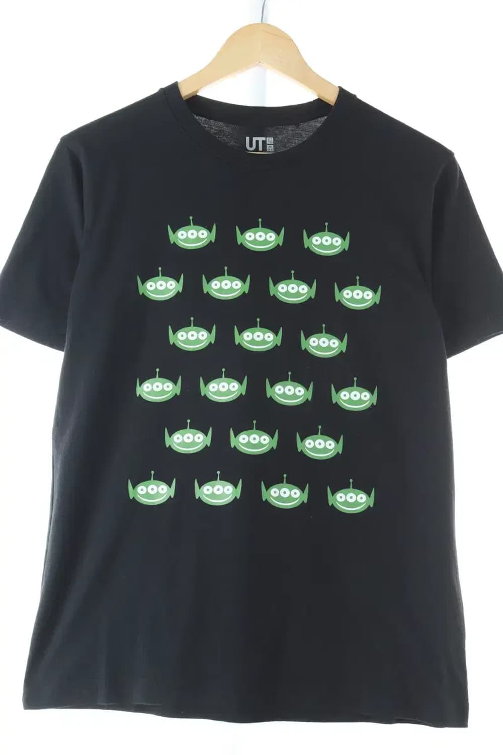 (M) 브랜드빈티지 반팔 티셔츠 블랙 프린팅 올드스쿨-D172 상품이미지1