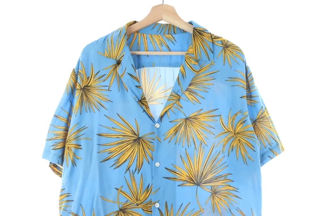 (L) 브랜드빈티지 반팔셔츠 남방 하와이안 루즈핏 한정판-D75E 상품이미지3
