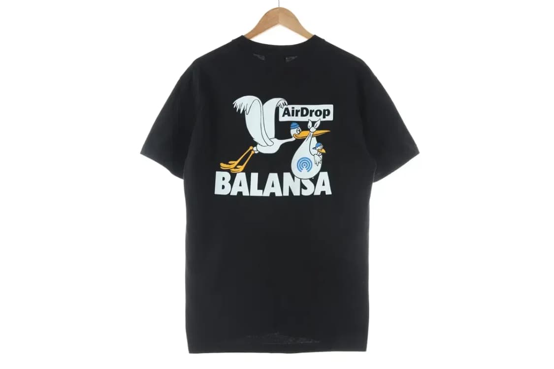 (L) 브랜드빈티지 반팔 티셔츠 블랙 빅 프린팅 루즈핏-DA3A 상품이미지2