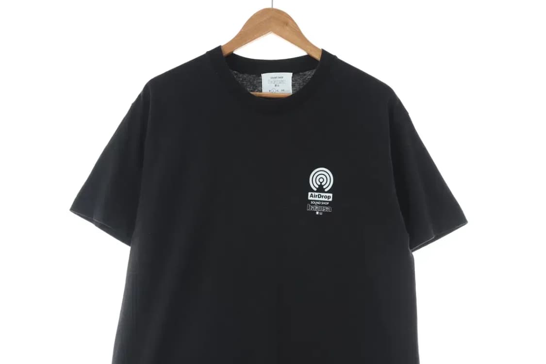 (L) 브랜드빈티지 반팔 티셔츠 블랙 빅 프린팅 루즈핏-DA3A 상품이미지3