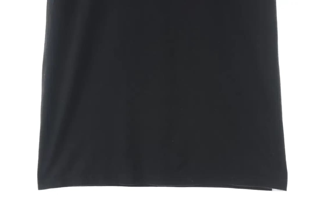 (L) 브랜드빈티지 반팔 티셔츠 블랙 빅 프린팅 루즈핏-DA3A 상품이미지4