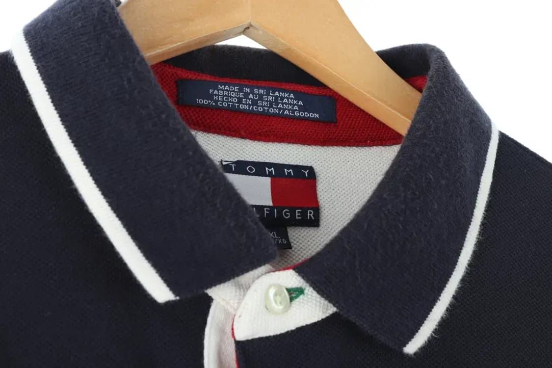(XL-3XL) 타미힐피거 반팔 카라 티셔츠 빅사이즈 빅로고-DCE9 상품이미지6