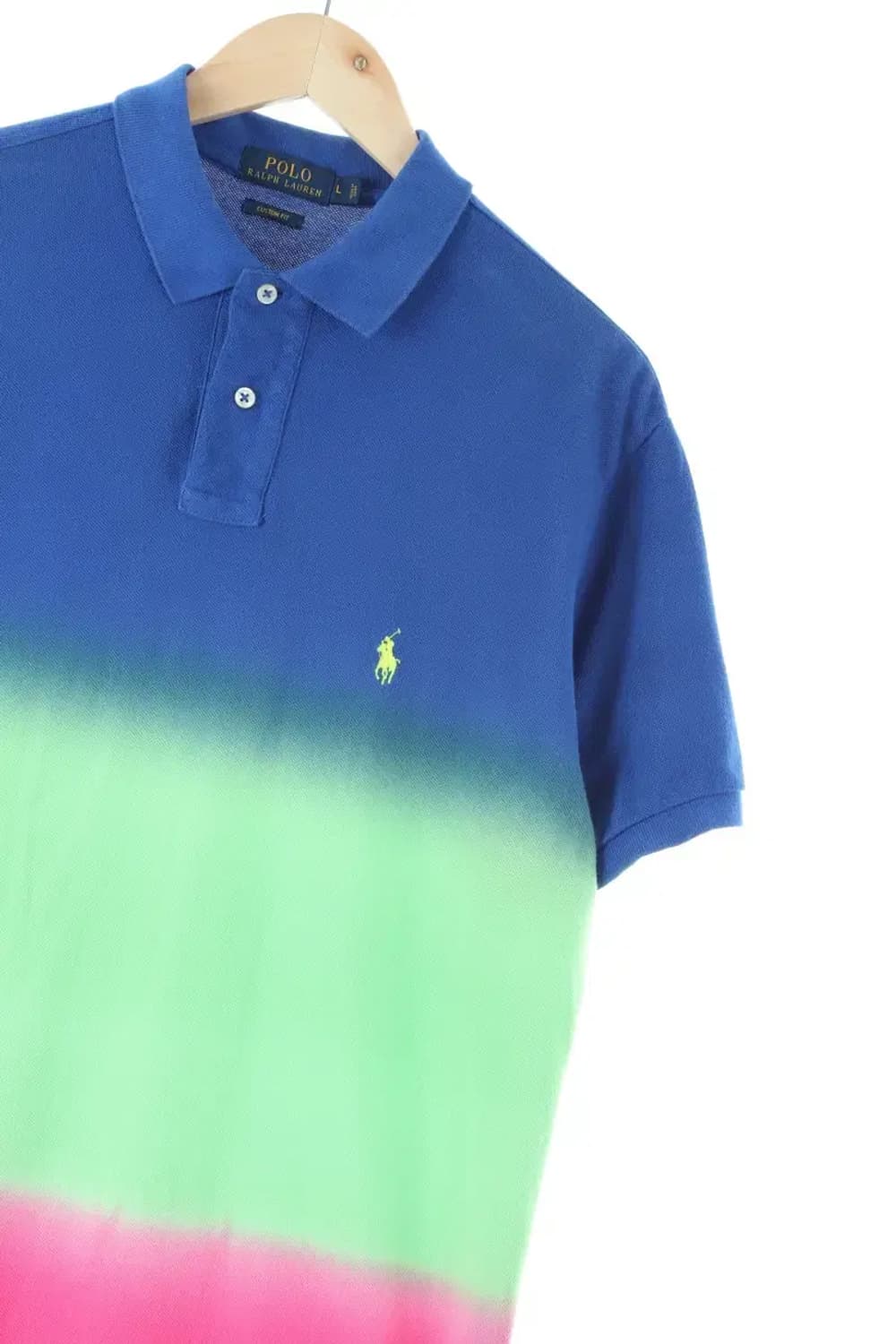 (L) 폴로 랄프로렌 반팔 카라 티셔츠 컬러믹스 아메카지-E6F8 상품이미지1