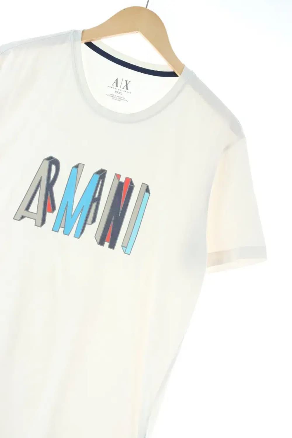 (3XL) 아르마니 반팔 티셔츠 빅사이즈 올드스쿨 빅 프린팅-E717 상품이미지1