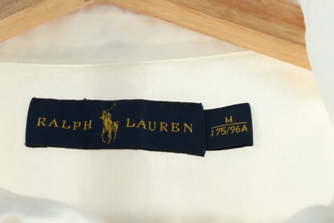 (M) 폴로 랄프로렌 반팔 카라 티셔츠 셔츠 무지 솔리드-EDD4 상품이미지5