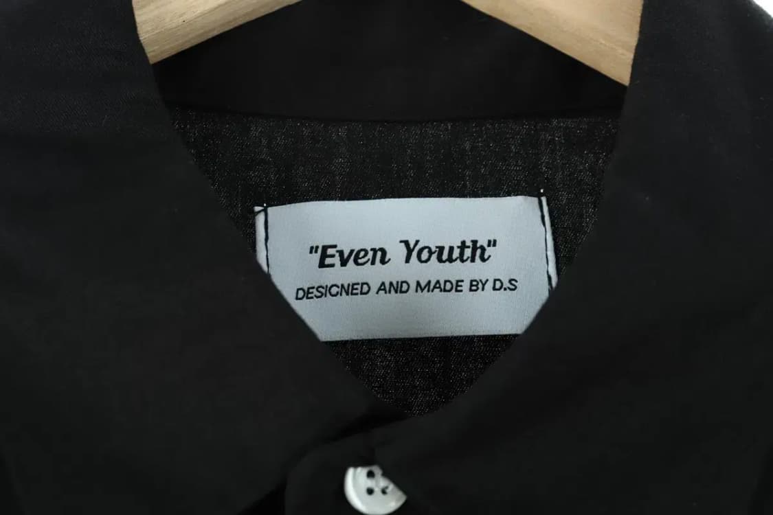 (XL) 브랜드빈티지 셔츠 남방 블랙 빅 프린팅 올드스쿨-EF8F 상품이미지5