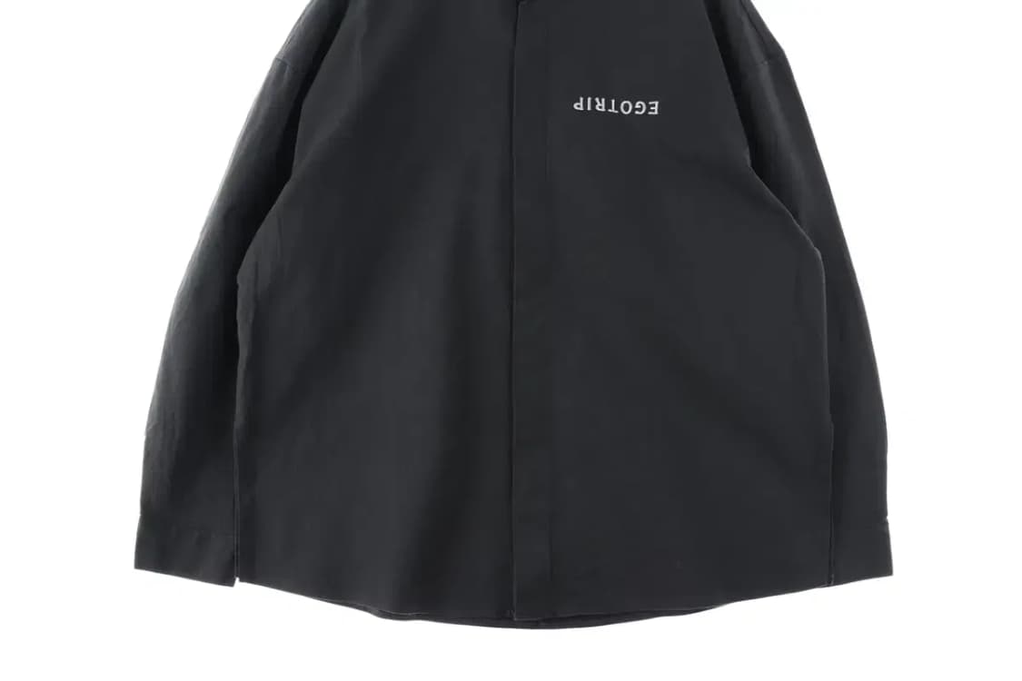 (XL) 브랜드빈티지 셔츠 남방 이염 차콜 올드스쿨 박시핏-EFF4 상품이미지3